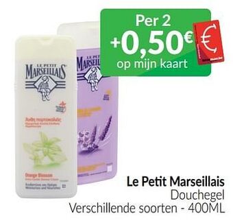 Intermarché Le petit marseillais douchegel aanbieding