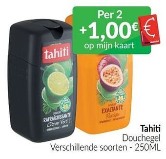 Intermarché Tahiti douchegel aanbieding