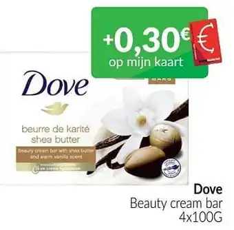 Intermarché Dove beauty cream bar aanbieding