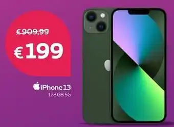 Proximus Apple iphone13 128gb 5g aanbieding