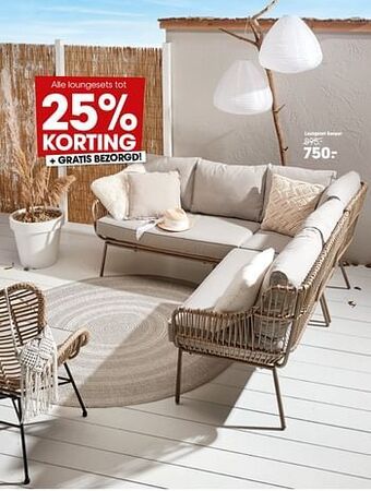 Kwantum Loungeset kanpur aanbieding