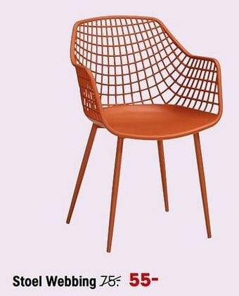 Kwantum Stoel webbing aanbieding