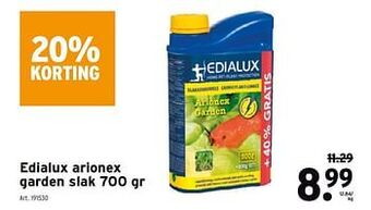 GAMMA Edialux arionex garden slak aanbieding