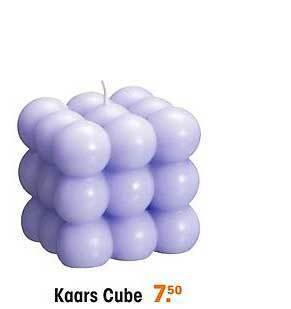 Kwantum Kaars Cube aanbieding