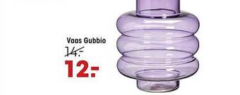 Kwantum Vaas Gubbio aanbieding