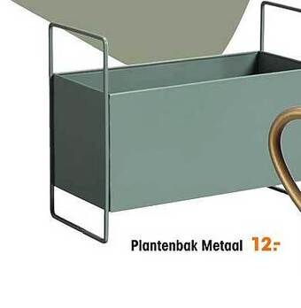 Kwantum Plantenbak Metaal aanbieding