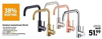 GAMMA Handson keukenkraan olivier aanbieding