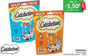 Intermarché Catisfactions kattensnacks aanbieding
