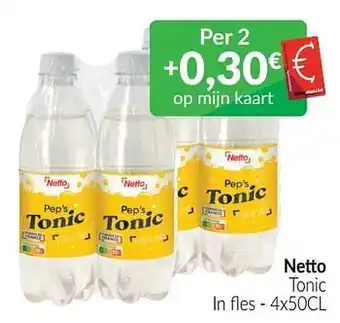 Intermarché Netto tonic aanbieding