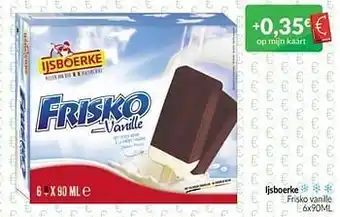 Ijsboerke frisko vanille