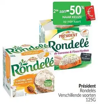 Intermarché Président rondelés aanbieding