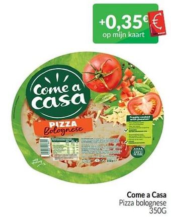 Intermarché Come a casa pizza bolognese aanbieding