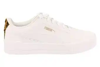 Berca Shoes Puma Sneaker Laag Dames Carina Leo Trend Dierenprint - Wit aanbieding