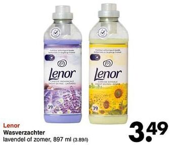 Wibra Lenor wasverzachter aanbieding
