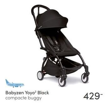 Baby & Tiener Babyzen yoyo2 black compacte buggy aanbieding