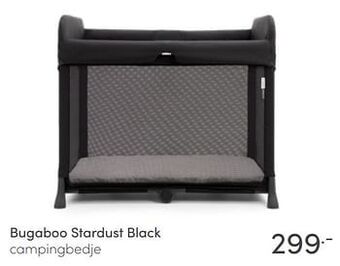 Baby & Tiener Bugaboo stardust black campingbedje aanbieding
