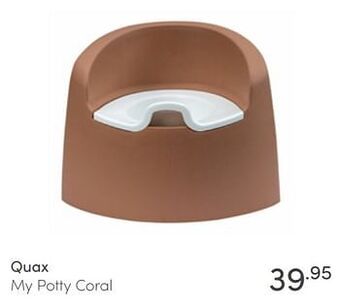 Baby & Tiener Quax my potty coral aanbieding