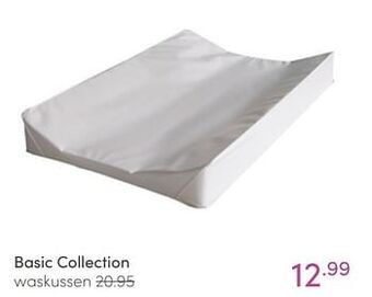 Baby & Tiener Basic collection waskussen aanbieding