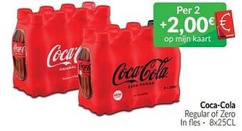 Intermarché Coca-cola regular of zero aanbieding