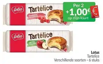 Intermarché Lotus tartelice aanbieding