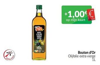 Intermarché Bouton d’or olijfolie extra vierge aanbieding