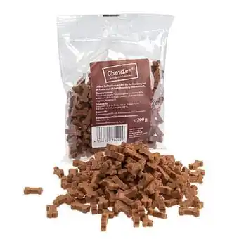4x200g Botjes Kauwsnacks Zalm-smaak Chewies Hondensnacks