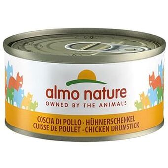 Zooplus 48x70g Almo Nature Zalm & Kip Kattenvoer aanbieding