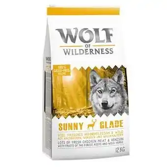 1kg "Sunny Glade" met Hert Wolf of Wilderness Hondenvoer