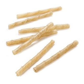 Zooplus 100 stuks (à ca.12,5cm) Kauwrollen Gedraaid Naturel Barkoo Hondensnack aanbieding