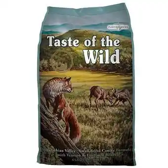 Zooplus 5,6kg Small Breed Appalachian Valley Taste of the Wild Hondenvoer aanbieding