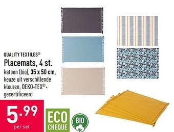 ALDI Placemats aanbieding