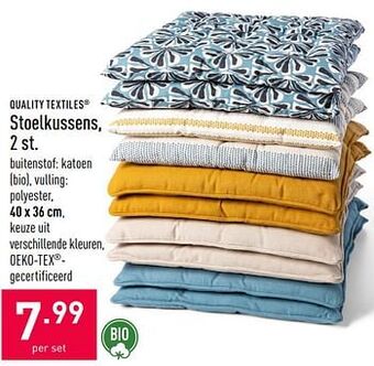 ALDI Stoelkussens aanbieding