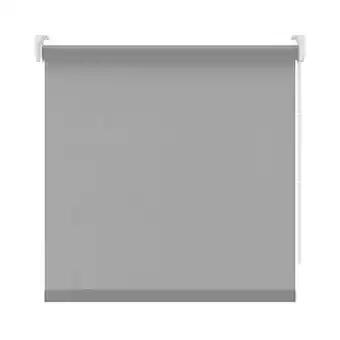Leen Bakker Rolgordijn lichtdoorlatend - lichtgrijs - 90x250 cm - Leen Bakker aanbieding