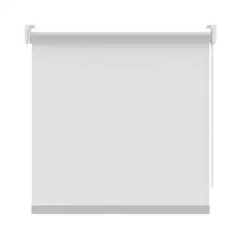 Leen Bakker Rolgordijn lichtdoorlatend - transparant wit - 150x190 cm - Leen Bakker aanbieding