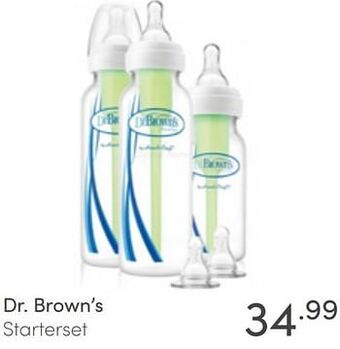 Baby & Tiener Dr. brown’s starterset aanbieding