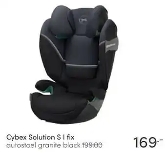 Baby & Tiener Cybex solution s i fix aanbieding