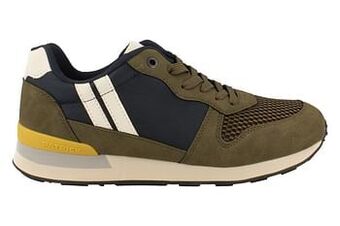 Berca Shoes Patrick Loopschoen Heren Authentic Shoes - Kaki aanbieding