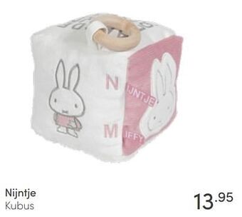 Baby & Tiener Nijntje kubus aanbieding