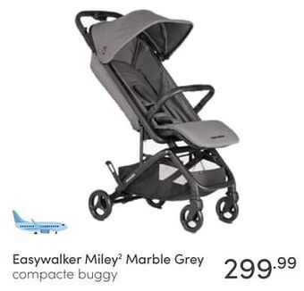 Baby & Tiener Easywalker miley2 marble grey compacte buggy aanbieding