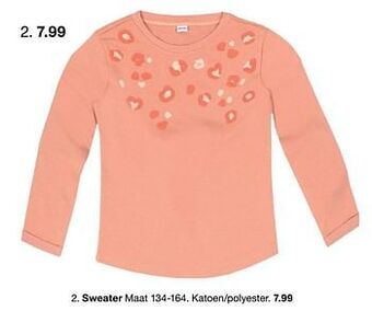 Zeeman Sweater aanbieding