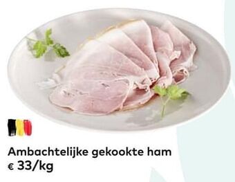 aMbachtelijke gekookte ham