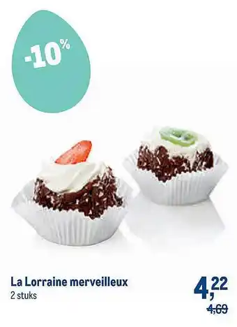 Makro La Lorraine Merveilleux aanbieding