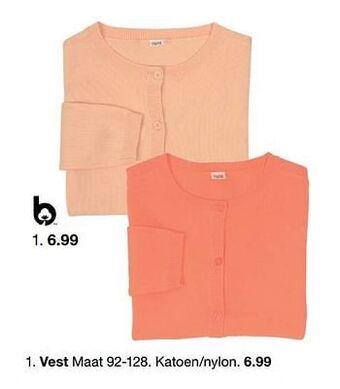 Zeeman Vest aanbieding