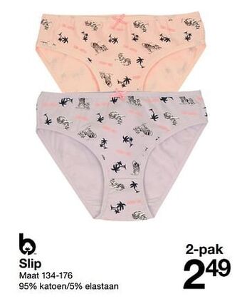 Zeeman Slip aanbieding