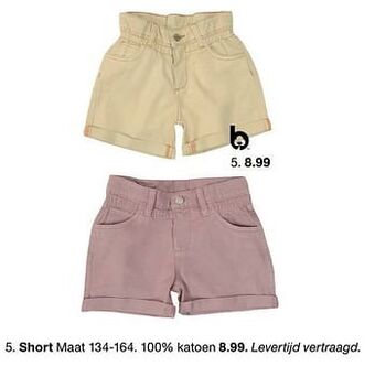 Zeeman Short aanbieding