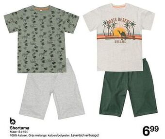 Zeeman Shortama aanbieding