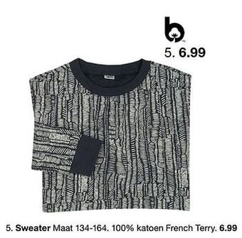 Zeeman Sweater aanbieding