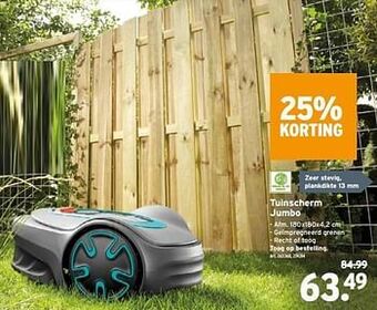 GAMMA Tuinscherm jumbo aanbieding