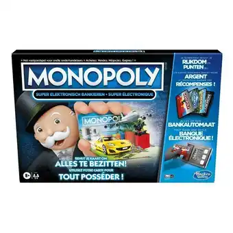 Fun Monopoly Super Elekrtronisch Bankieren aanbieding