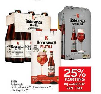 Alvo Bier Rodenbach aanbieding